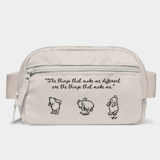 The Things That Make Me Different Are the Thing That Make Me Winnie the Pooh Bag