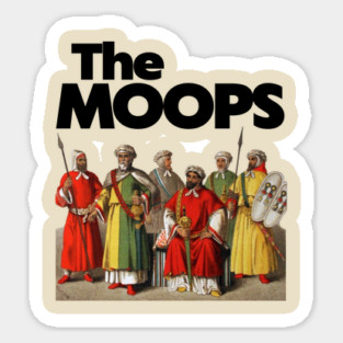 The Moops Sticker