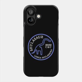 Shylasaur (Special Periwinkle Badge Edition) Phone Case