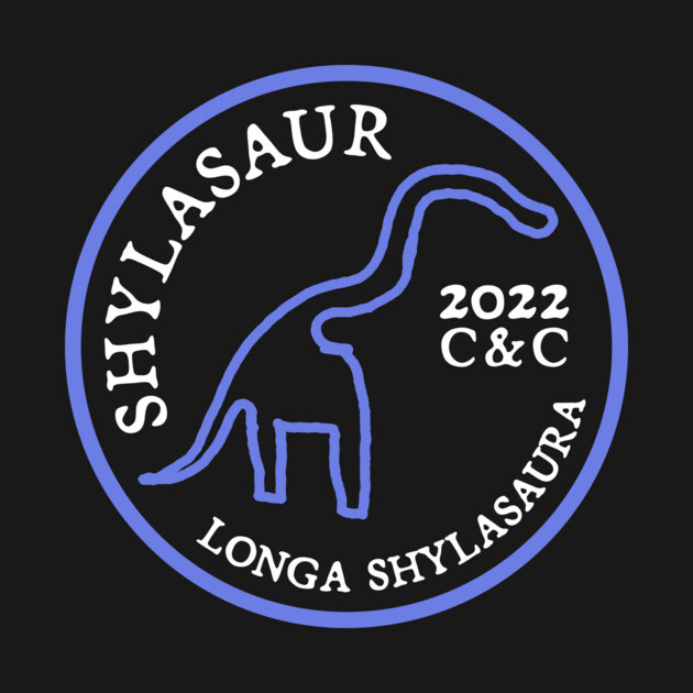 Shylasaur (Special Periwinkle Badge Edition) by allisawr