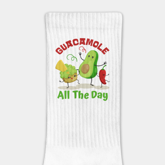 Guacamole All The Day Guacamole Lovers Cinco De Mayo Fiesta Squad Funny Mexican Food Men Women Kids by Tshirtiz
