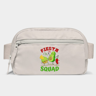 Fiesta Squad Guacamole Lovers Cinco De Mayo Funny Mexican Food Men Women Kids Bag
