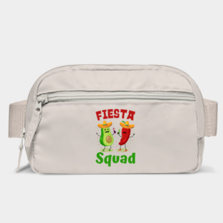Fiesta Squad Guacamole Lovers Cinco De Mayo Funny Mexican Food Men Women Kids Bag