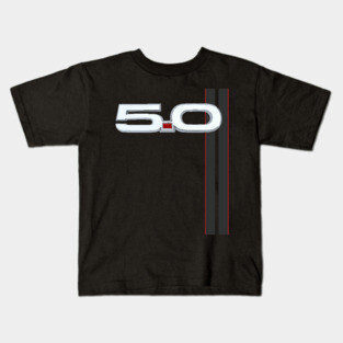 5.0L V8 Mustang GT Kids T-Shirt