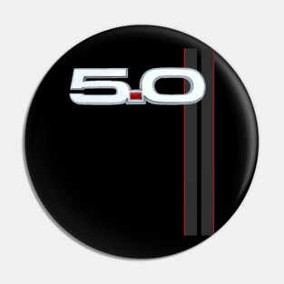 5.0L V8 Mustang GT Pin