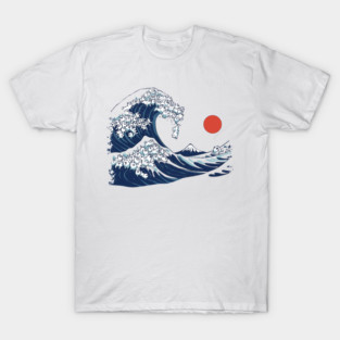 The Great Wave of Samoyed T-Shirt