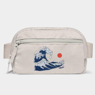 The Great Wave of Samoyed Bag