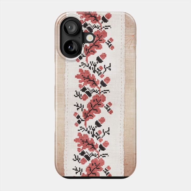 Ukrainian Embroidery: Kherson Phone Case by vladstudio