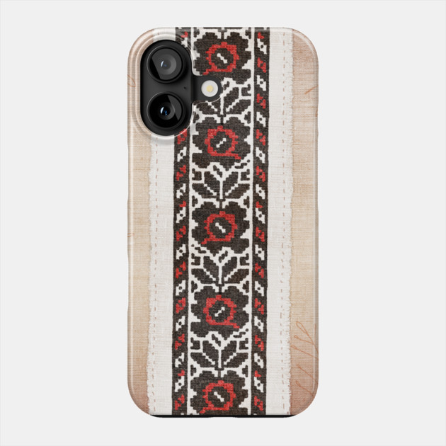 Ukrainian Embroidery: Ternopil Phone Case by vladstudio