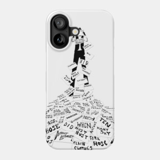 Subterranean Homesick Blues Phone Case