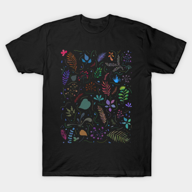 Botanica (Transparent) T-Shirt by vladstudio