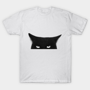 Angry black cat T-Shirt