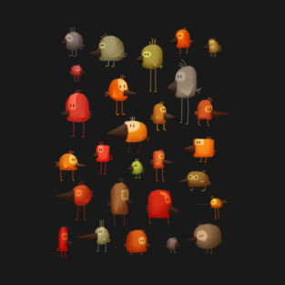 Bird Bird Bird Bird Bird (Transparent) T-Shirt