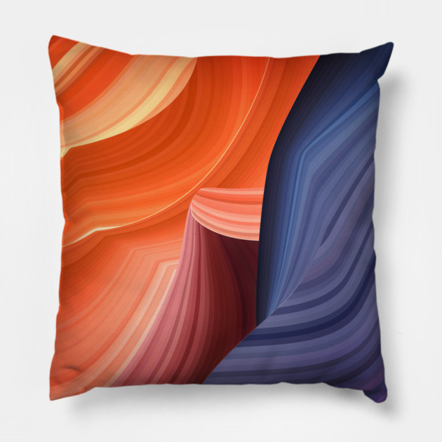 Lower Antelope canyon Pillow by vladstudio