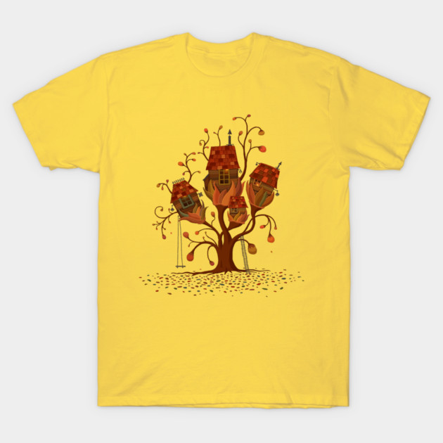 Tiny Living (Transparent) T-Shirt by vladstudio
