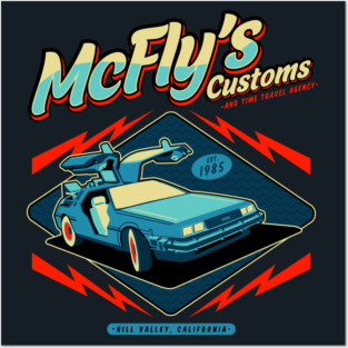McFly Customs Posters and Art