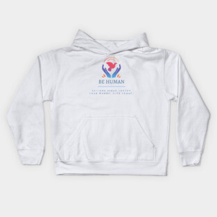 be human collection Kids Hoodie