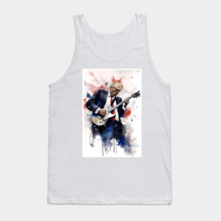 Donald Trump Shredding Tank Top