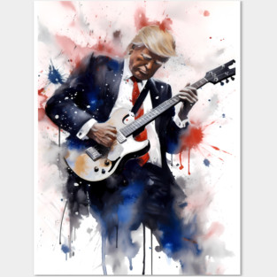 Donald Trump Shredding Posters and Art