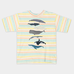 Whales Kids T-Shirt