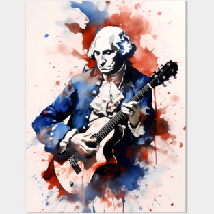 George Washington Shredding Posters and Art