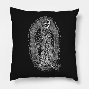 Dead Virgin of Guadelupe Pillow