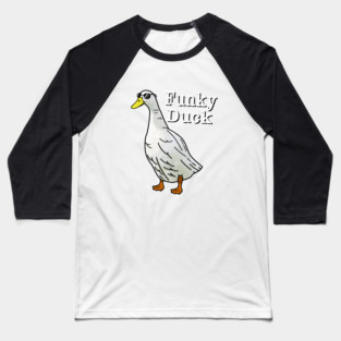 Funky Duck Baseball T-Shirt