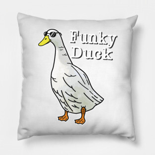 Funky Duck Pillow