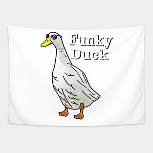 Funky Duck Tapestry