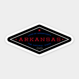 Arkansas Slogans Sticker
