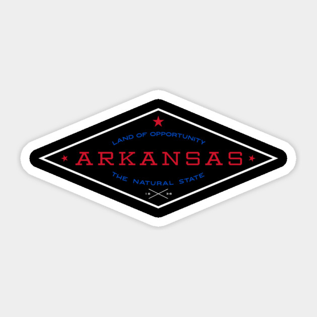 Arkansas Slogans Sticker by rt-shirts