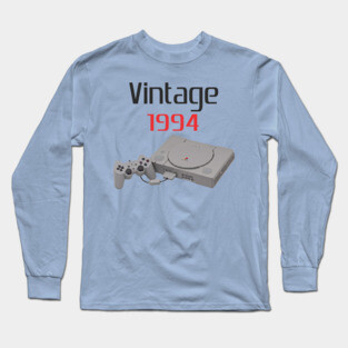 Vintage 1994 - Playstation Long Sleeve T-Shirt