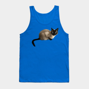 Siam Cat, Siamese Cat Tank Top