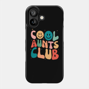 Retro Cool Aunts Club Phone Case