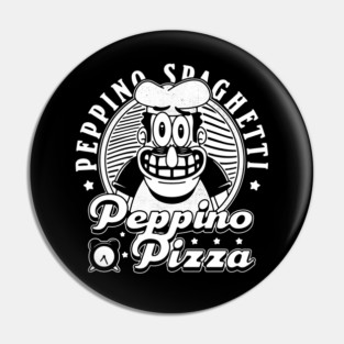 Peppino Pizza Crest Pin