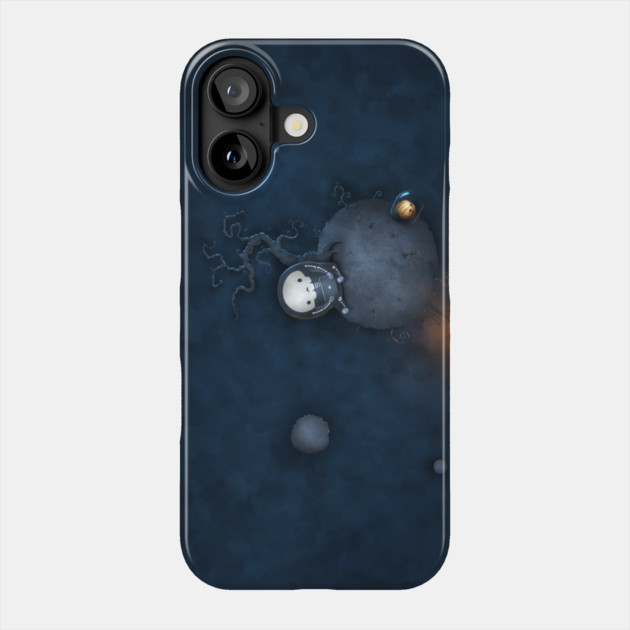 Halloween on  a Little Planet Phone Case by vladstudio