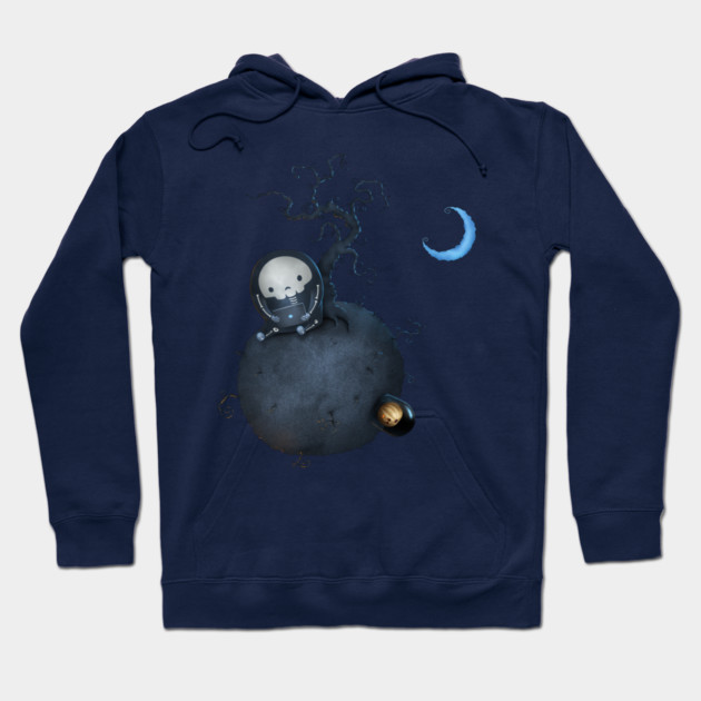 Halloween on  a Little Planet Hoodie by vladstudio
