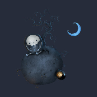 Halloween on  a Little Planet T-Shirt