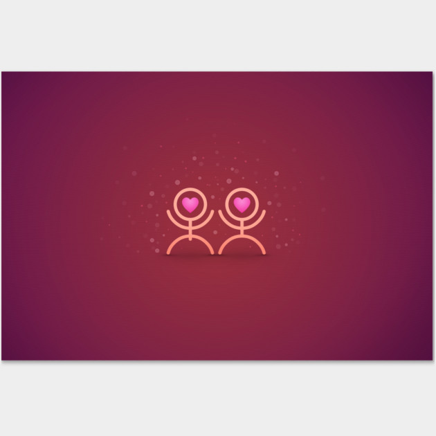 Looove Wall Art by vladstudio