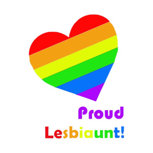 Proud Lesbiaunt T-Shirt