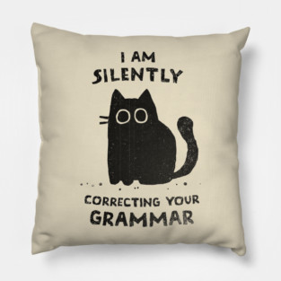Silently Correcting Your Grammar Pillow