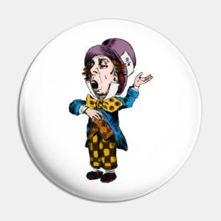 The Mad Hatter Pin