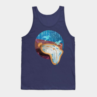 Daliesque Melting Clock Tank Top