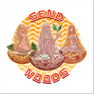 Send Noods Posters and Art