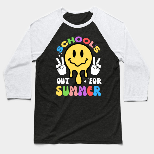 Schools Out For Summer Baseball T-Shirt by The WYLD Tribe