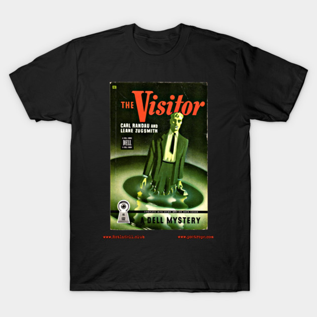 THE VISITOR by Carl Randau & Leane Zugsmith T-Shirt by Rot In Hell Club