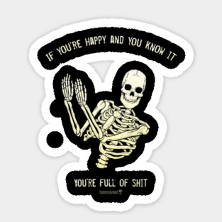 The Truth Hurts Sticker