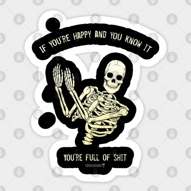 The Truth Hurts Sticker by Tommy Devoid