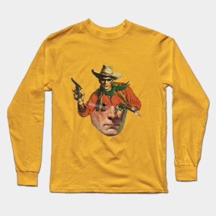 Cowboyman Head Long Sleeve T-Shirt