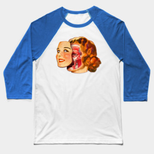 Lady Muscleface Baseball T-Shirt